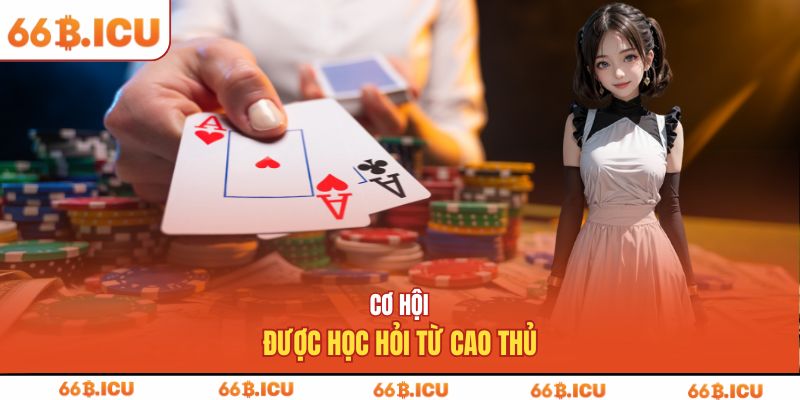 Cơ hội được học hỏi từ cao thủ
